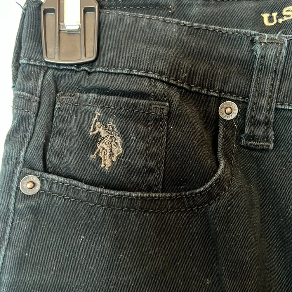 U.S. Polo Assn. Kids Classic Navy Blue Denim Straight Leg‎ Jeans Boys Size 12